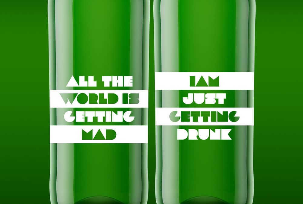 Beer bottle design